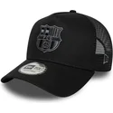 new-era-fc-barcelona-laliga-a-frame-tonal-schwarze-trucker-cap
