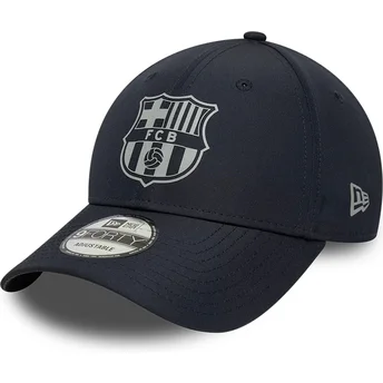 Sapkák ívelt sötétkék snapback 9FORTY ajustable FC Barcelona LALIGA New Era