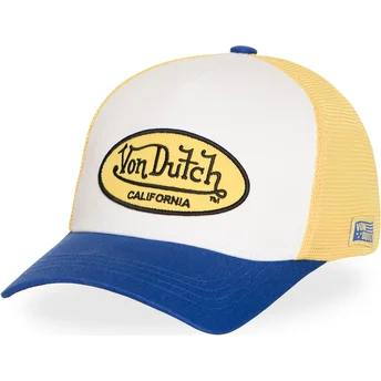 Trucker-Cap gelb und blau LOF B42 von Von Dutch