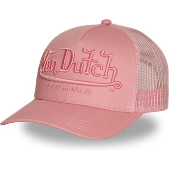 Sapkák ívelt rózsaszín snapback EMB05 Von Dutch