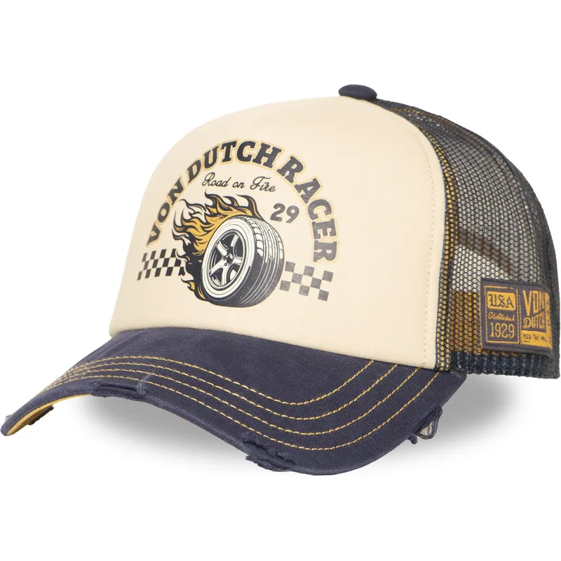 trucker-cap-beige-und-marineblau-crew32-von-von-dutch