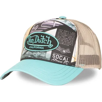 Cap ívelt многоцветен снапбек Von Dutch