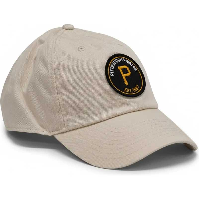 cap-ivelt-bezhov-reguliruema-lenta-club-unstructured-organic-cotton-pittsburgh-pirates-mlb-nike
