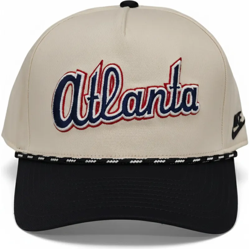 cap-ivelt-bezhov-snapbek-rise-structured-atlanta-braves-mlb-nike