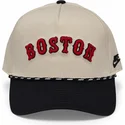 sapkak-ivelt-bezs-snapback-rise-structured-boston-red-sox-mlb-nike
