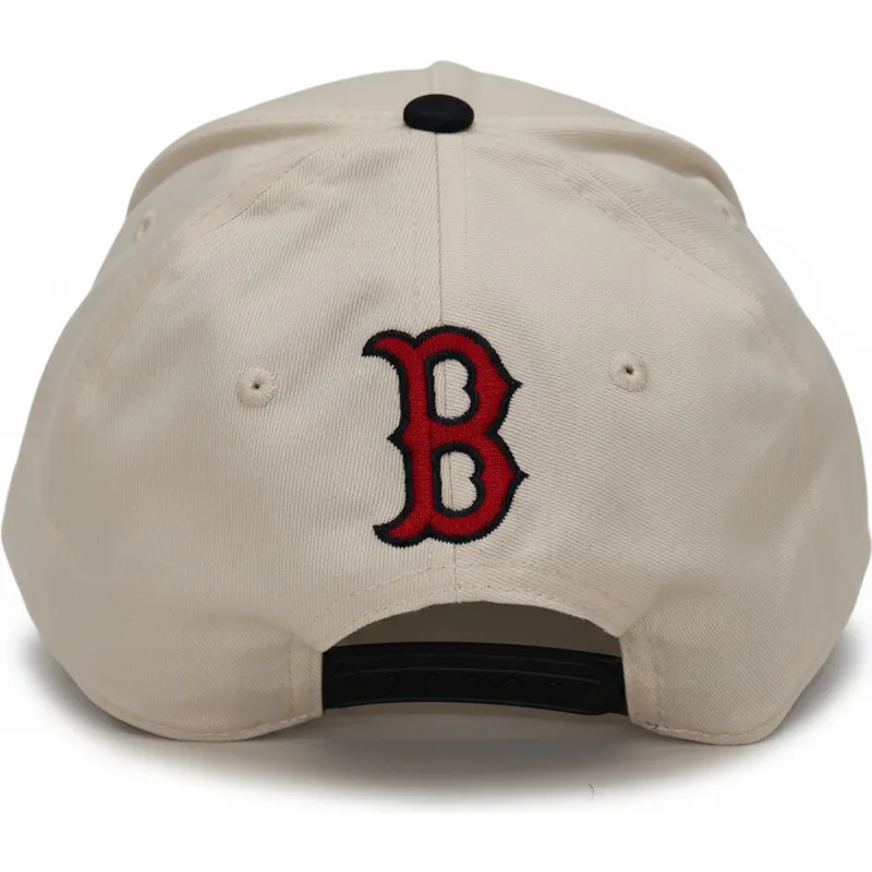 cap-ivelt-bezhov-snapbek-rise-structured-boston-red-sox-mlb-nike