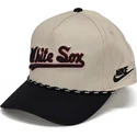 cap-ivelt-bezhov-snapbek-rise-structured-chicago-white-sox-mlb-nike