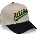 sapkak-ivelt-bezs-snapback-rise-structured-oakland-athletics-mlb-nike