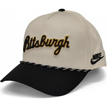 Cap ívelt бежов снапбек Rise Structured Pittsburgh Pirates MLB Nike