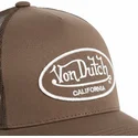 gorra-trucker-marron-ajustable-lof-b3-de-von-dutch