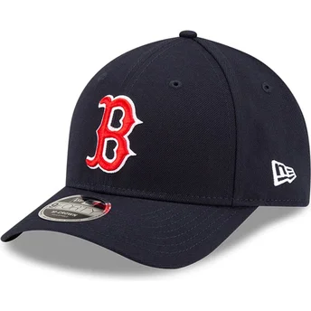 Gorra curva azul marino snapback 9FORTY M-Crown Player Replica de Boston Red Sox MLB de New Era