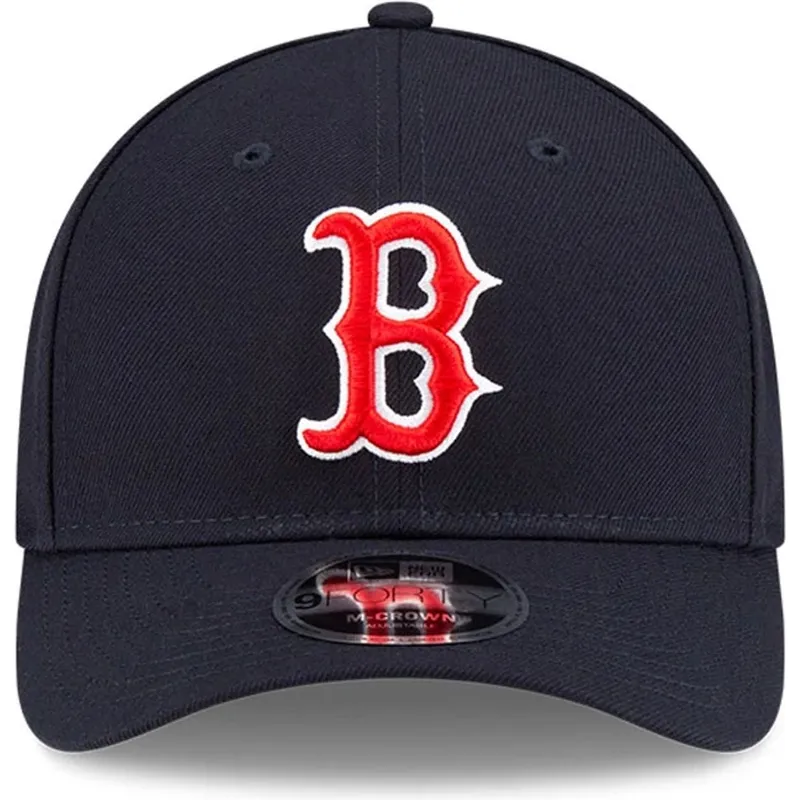 marinbla-kurvad-keps-snapback-9forty-m-crown-player-replica-fran-boston-red-sox-mlb-av-new-era