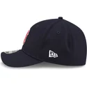 new-era-curved-brim-9forty-m-crown-player-replica-boston-red-sox-mlb-navy-blue-snapback-cap