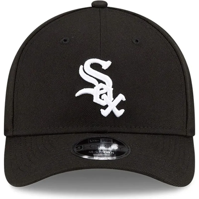 sapkak-ivelt-fekete-snapback-9forty-m-crown-player-replica-chicago-white-sox-mlb-new-era