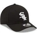 gorra-curva-negra-snapback-9forty-m-crown-player-replica-de-chicago-white-sox-mlb-de-new-era