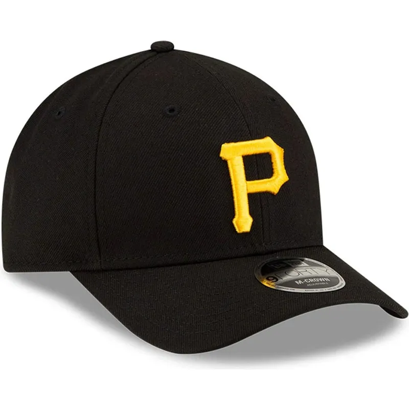 svart-kurvad-keps-snapback-9forty-m-crown-player-replica-fran-pittsburgh-pirates-mlb-av-new-era