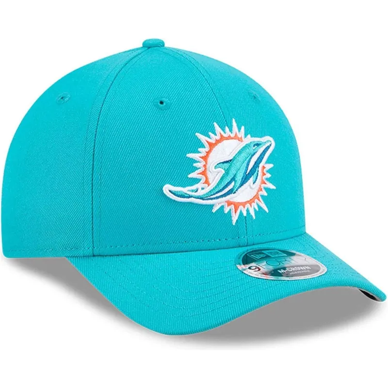 blaue-gebogene-snapback-kappe-9forty-m-crown-team-der-miami-dolphins-nfl-von-new-era