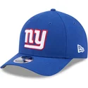 blaue-gebogene-snapback-kappe-9forty-m-crown-team-der-new-york-giants-nfl-von-new-era
