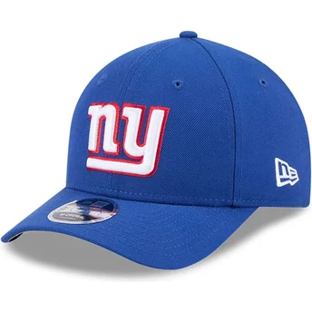 Blaue gebogene Snapback-Kappe 9FORTY M-Crown Team der New York Giants NFL von New Era
