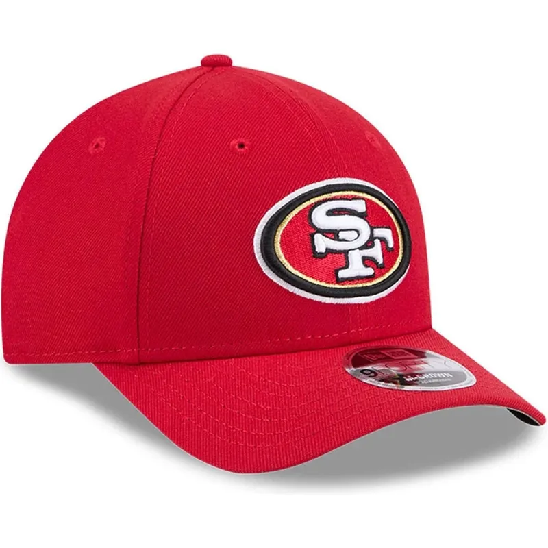 gorra-curva-roja-snapback-9forty-m-crown-team-de-san-francisco-49ers-nfl-de-new-era