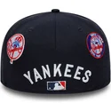 gorra-plana-azul-marino-ajustada-59fifty-subway-series-de-new-york-yankees-mlb-de-new-era