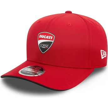 Cap ívelt червен снапбек 9SEVENTY Stretch Snap Core Ducati Motor MotoGP New Era