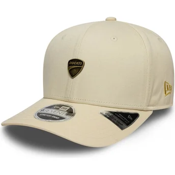 Cap ívelt бежов снапбек 9SEVENTY Stretch Snap Seasonal Ducati Motor MotoGP New Era