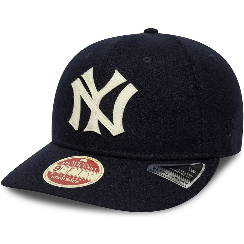 new-era-curved-brim-9fifty-retro-crown-heritage-series-new-york-yankees-mlb-navy-blue-adjustable-cap