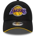 sapkak-ivelt-fekete-allithato-9forty-microfibre-los-angeles-lakers-nba-new-era