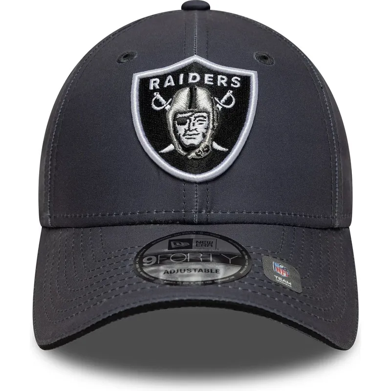 cap-ivelt-siv-reguliruema-lenta-9forty-microfibre-las-vegas-raiders-nfl-new-era