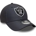 cap-ivelt-siv-reguliruema-lenta-9forty-microfibre-las-vegas-raiders-nfl-new-era