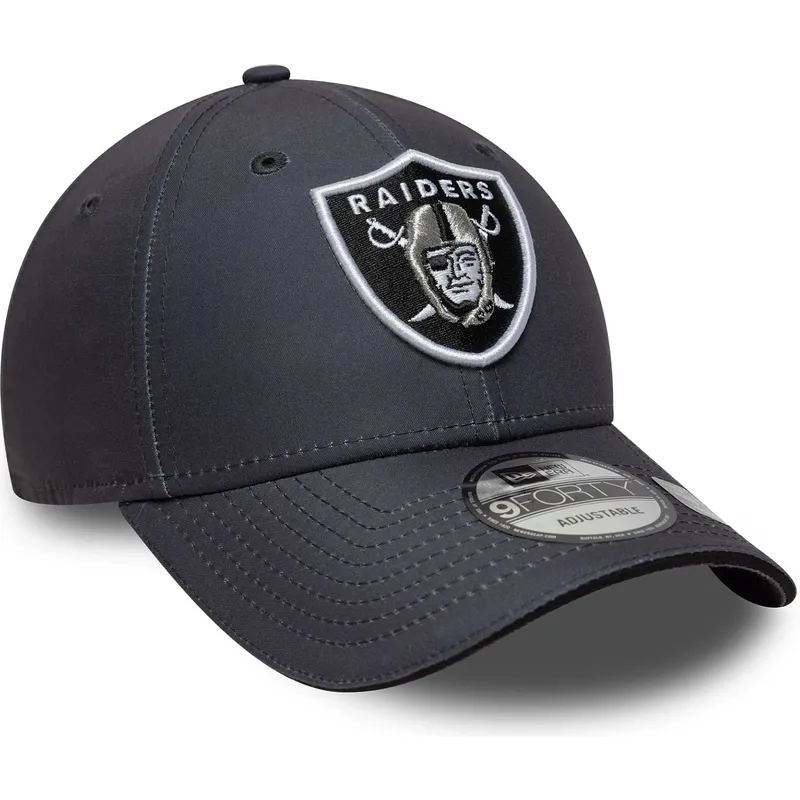 cap-ivelt-siv-reguliruema-lenta-9forty-microfibre-las-vegas-raiders-nfl-new-era