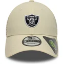 cap-ivelt-bezhov-reguliruema-lenta-9forty-recycled-midi-las-vegas-raiders-nfl-new-era