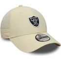cap-ivelt-bezhov-reguliruema-lenta-9forty-recycled-midi-las-vegas-raiders-nfl-new-era