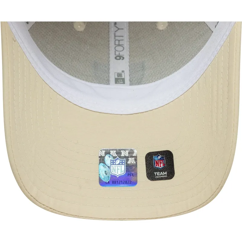 cap-ivelt-bezhov-reguliruema-lenta-9forty-recycled-midi-las-vegas-raiders-nfl-new-era