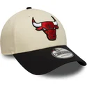 sapkak-ivelt-bezs-allithato-pant-9forty-colour-block-chicago-bulls-nba-new-era