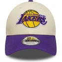 sapkak-ivelt-bezs-allithato-9forty-colour-block-los-angeles-lakers-nba-new-era