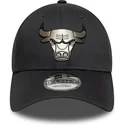 sapkak-ivelt-szurke-snapback-9forty-metallic-chicago-bulls-nba-new-era