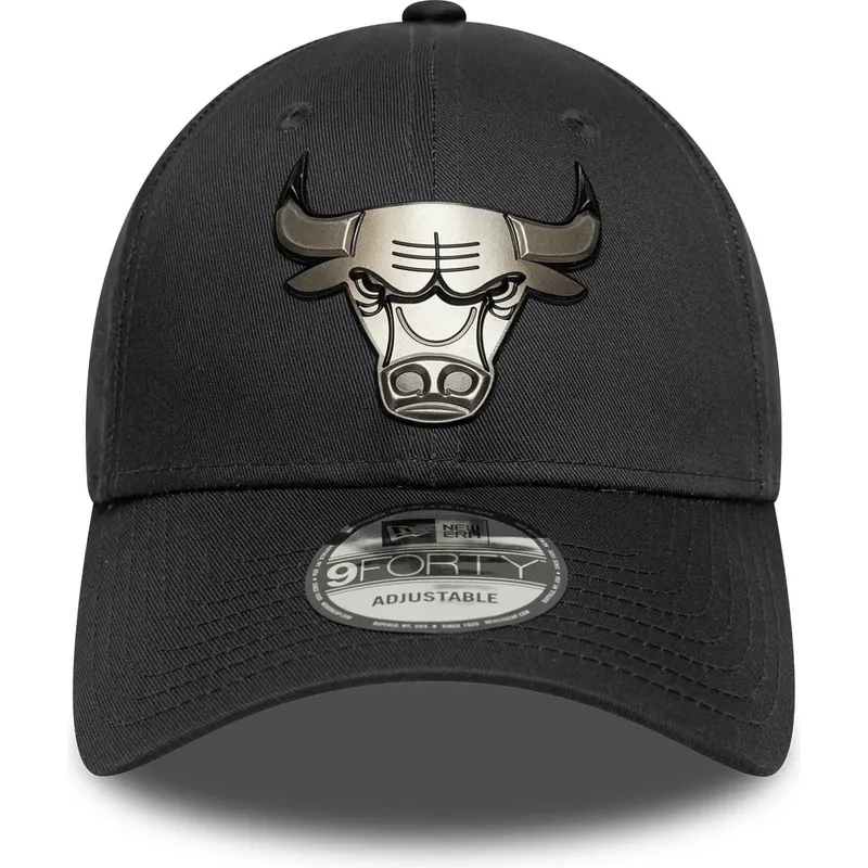 sapkak-ivelt-szurke-snapback-9forty-metallic-chicago-bulls-nba-new-era