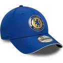 blaue-verstellbare-curved-cap-9forty-retro-des-chelsea-football-club-premier-league-von-new-era