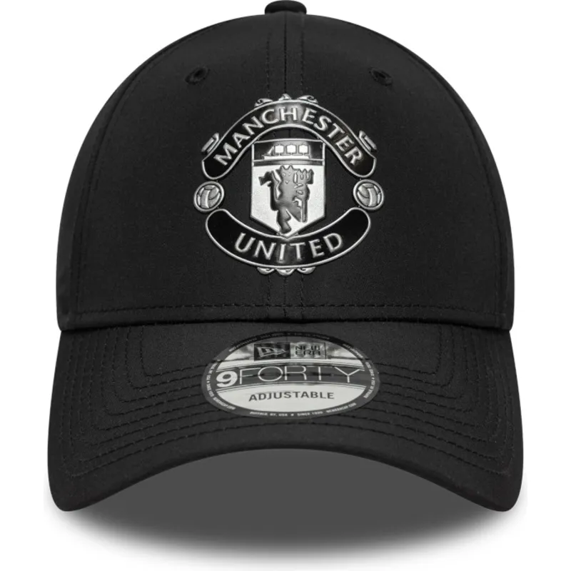 new-era-curved-brim-9forty-reflective-manchester-united-football-club-premier-league-black-adjustable-cap
