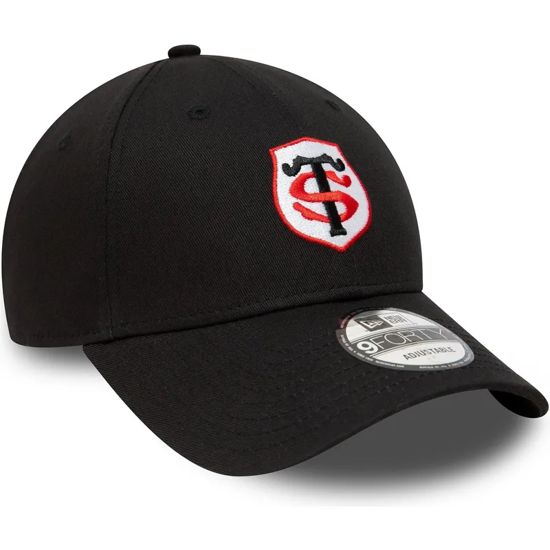 new-era-curved-brim-9forty-team-logo-stade-toulousain-top-14-black-adjustable-cap