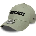 new-era-curved-brim-9forty-seasonal-ducati-motor-motogp-green-adjustable-cap
