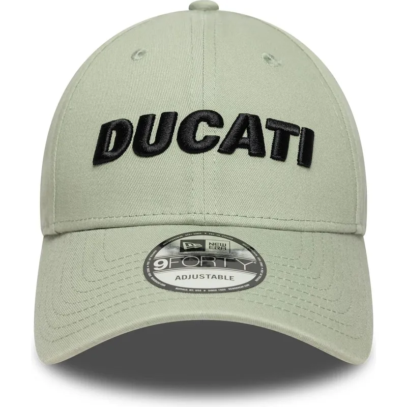sapkak-ivelt-zold-allithato-9forty-seasonal-ducati-motor-motogp-new-era