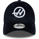 gorra-curva-azul-marino-ajustable-9forty-cord-de-haas-f1-team-formula-1-de-new-era