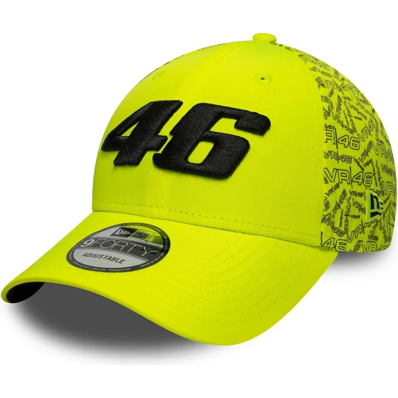 gul-bojd-justerbar-keps-9forty-all-over-print-fran-valentino-rossi-vr46-motogp-av-new-era