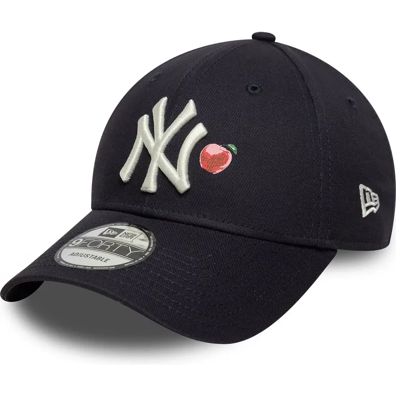 marinbla-bojd-justerbar-keps-9forty-fruit-icon-fran-new-york-yankees-mlb-av-new-era