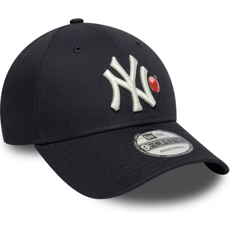 marinbla-bojd-justerbar-keps-9forty-fruit-icon-fran-new-york-yankees-mlb-av-new-era
