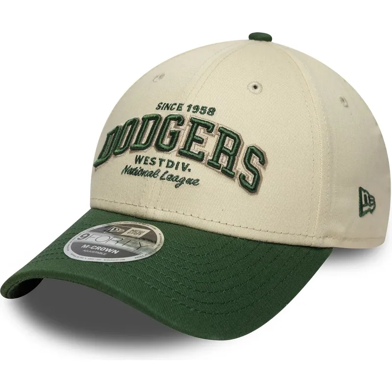 sapkak-ivelt-bezs-allithato-9forty-m-crown-wordmark-los-angeles-dodgers-mlb-new-era