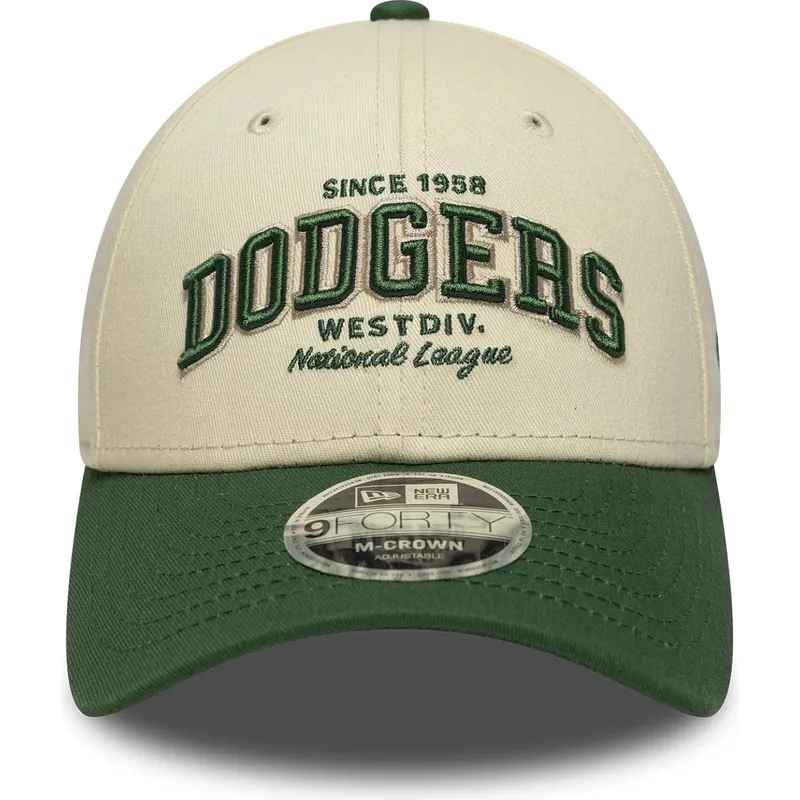 sapkak-ivelt-bezs-allithato-9forty-m-crown-wordmark-los-angeles-dodgers-mlb-new-era